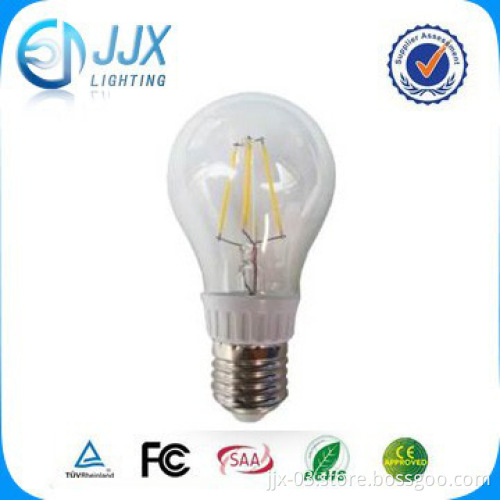 LED filament bulb supermarket